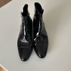 Balmain Patent Boots